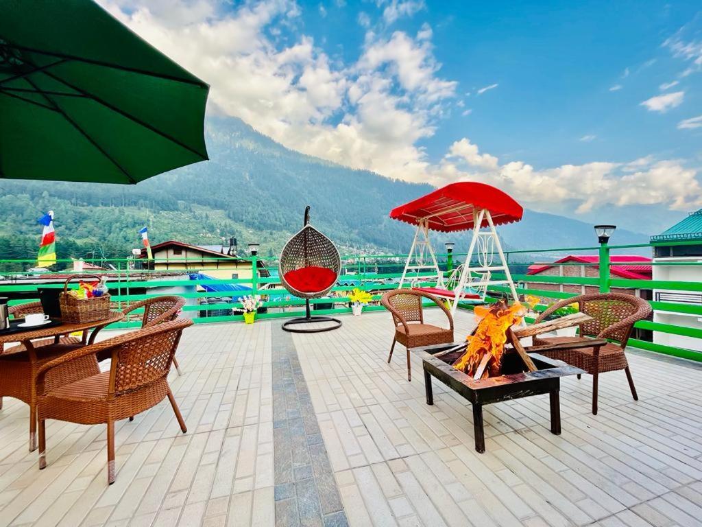 Tata Vista Resort Mall Road Manali - Centrally Heated & Air Cooled Exterior foto